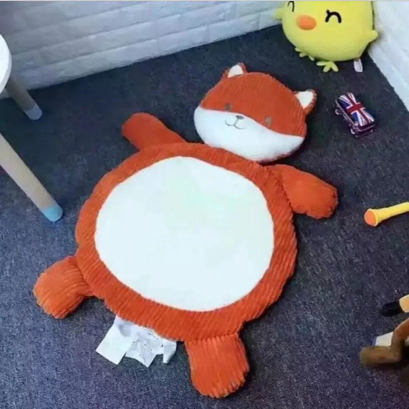Милый мягкий детский игровой коврик 3D Животные овца Собака Обезьяна Слон