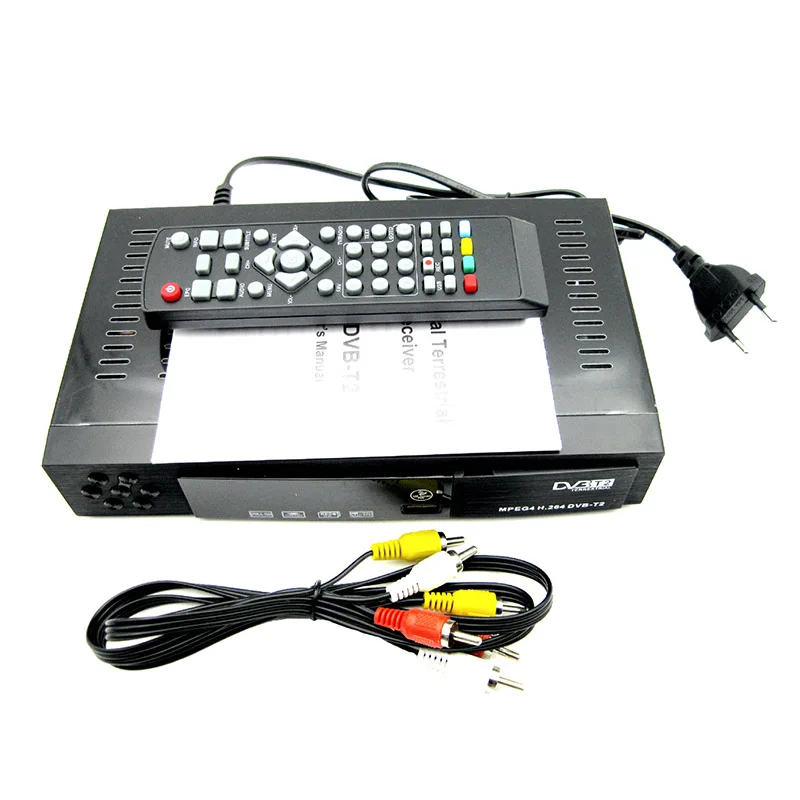 Larryjoe 2018 Новый DVB T2 тюнер MPEG4 DVB-T2 HD Совместимость с DVB-T/H.264 ТВ приемник w/ RCA / HDMI для