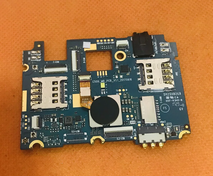 Used Original mainboard 3G RAM+32G ROM Motherboard for Cubot Note Plus MT6737T Quad Core 5.2 Inch FHD Free shipping | Мобильные