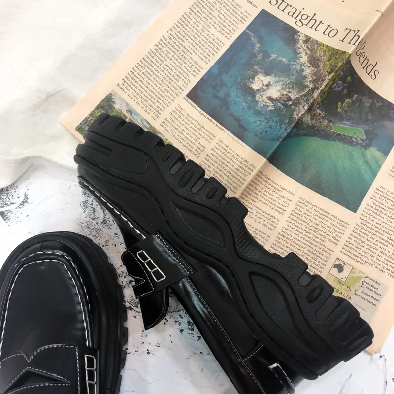 Женские кроссовки без шнуровки Mabaiwan черные повседневные из микрофибры на