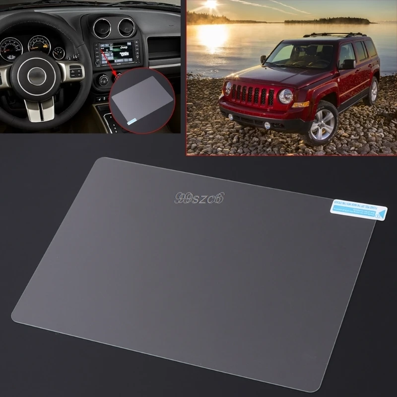 8 4 дюймов GPS навигации Экран Сталь Защитная пленка для Jeep Grand Cherokee SRT компасы 2017 2018