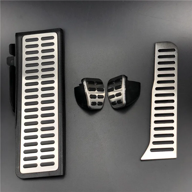 MT 4pcs Автомобиль педаль для Jetta mk5 Golf 5 6 Scirocco cc Rabbit EOS Tiguan Touran/Skoda Octavia A5 Superb Yeti для сиденья Altea Leon TOLEDO - Название цвета: MT 4pcs