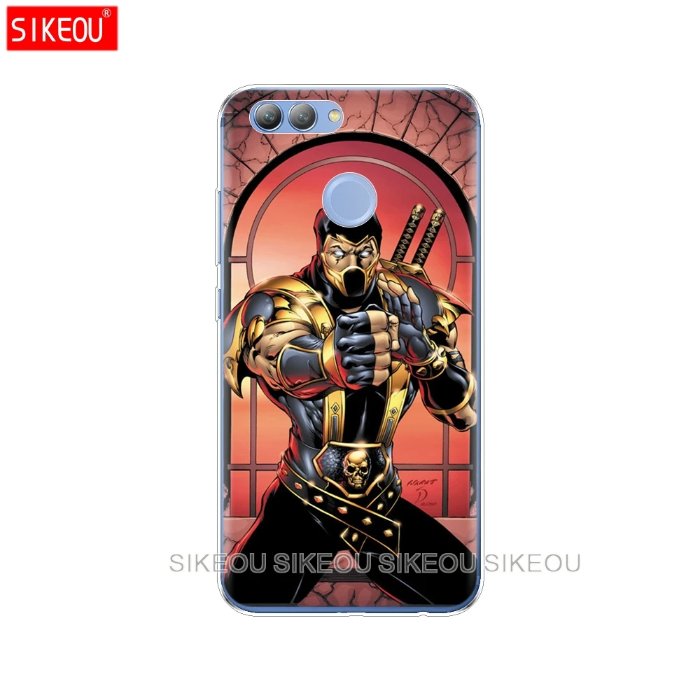 Силиконовый чехол для телефона huawei Y3 Y6 Y5 2 II 2017 nova 2s LITE plus Scorpion Sub Zero Mortal Kombat x |