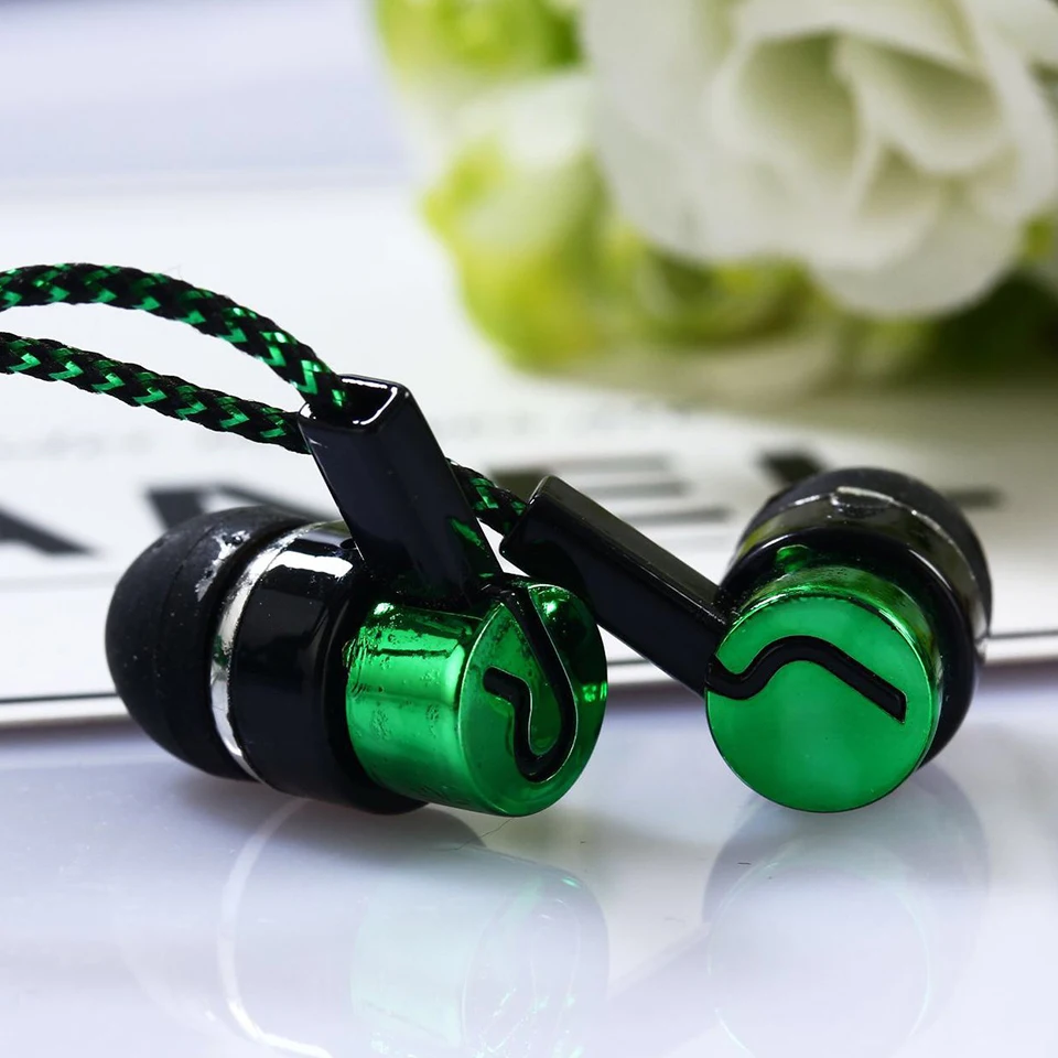 Наушники 3 5 мм проводные наушники стерео звук с микрофоном для Android Huawei Xiaomi Mp3
