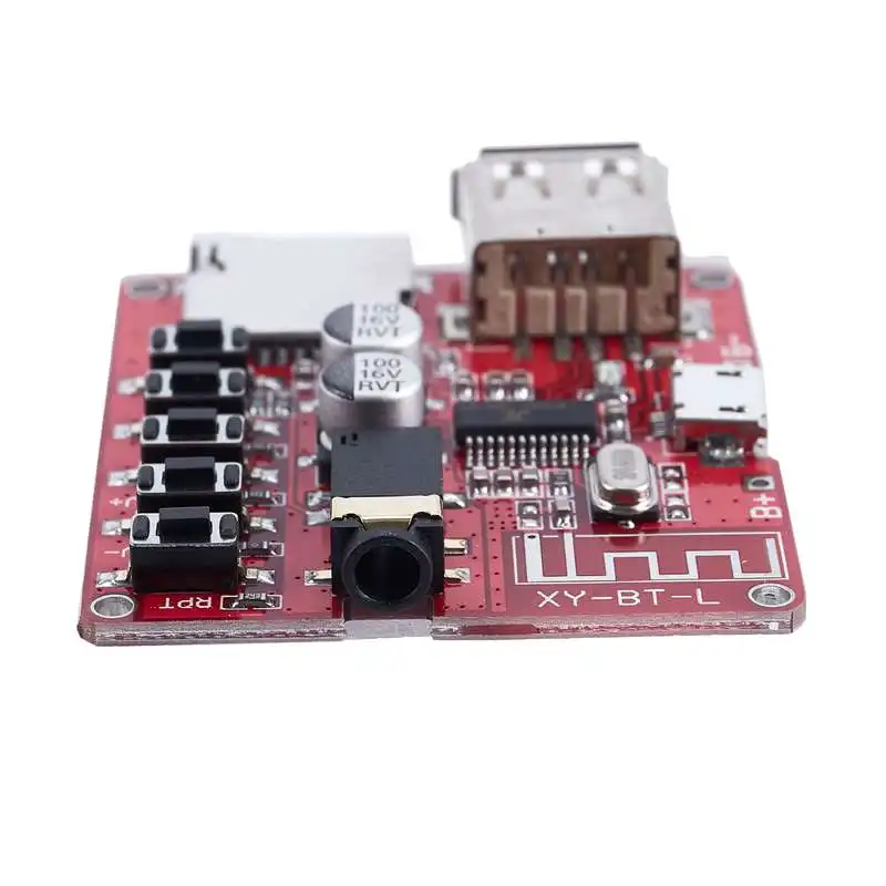 Red Bluetooth декодер доска MP3 без потерь автомобильный динамик усилитель Модифицированная Bluetooth 4,1 монтажная плата - Цвет: Red