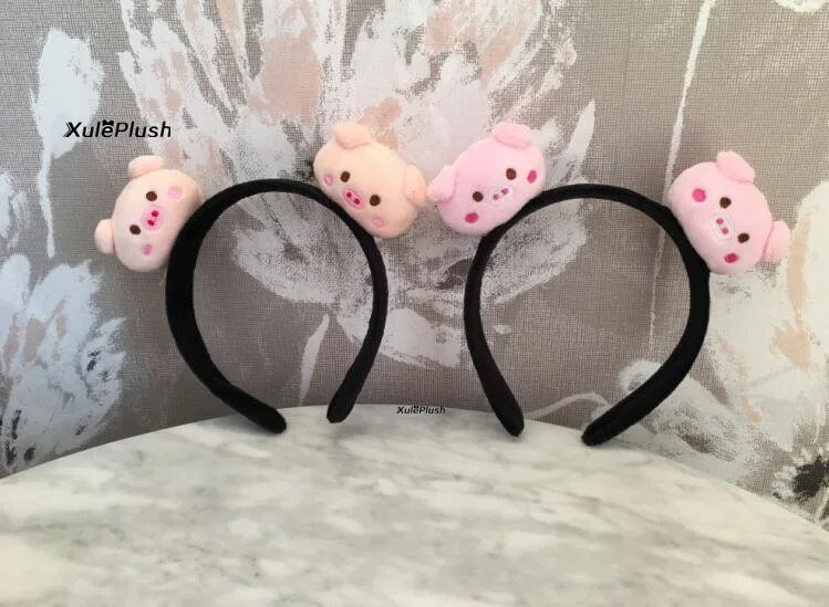 2Colors - Mini Cute New Piggie Stuffed Plush toys 3Models- Hair Tie Toys Hairband Dolls Etc. PIG Toy doll | Игрушки и хобби