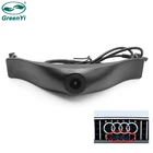 GreenYi Автомобильная камера переднего вида для Audi A6 A6L 2016 Водонепроницаемая камера ночного видения с CCD-чипом и логотипом