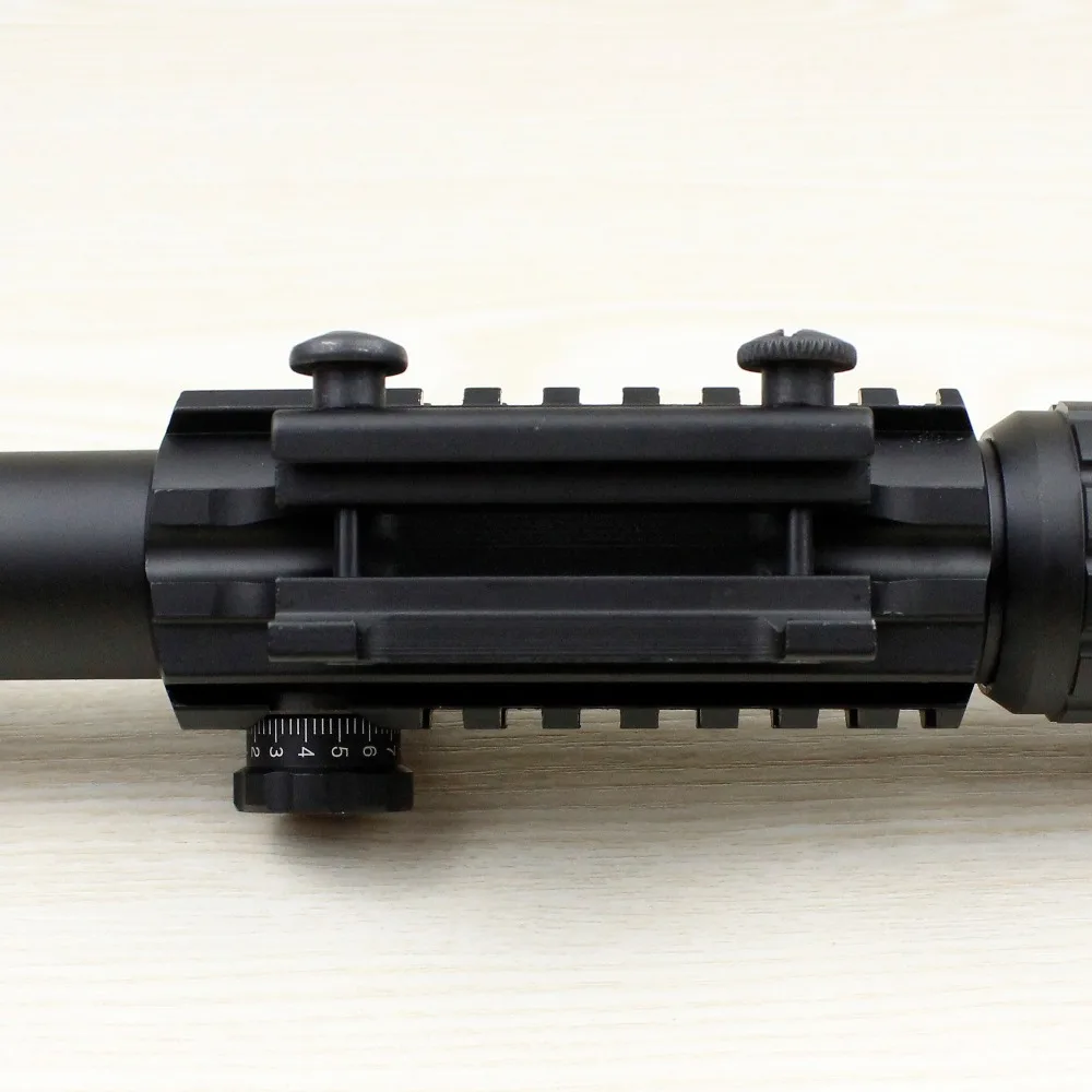 spike Telescopic Sight 4-12x50EG Red Green Dot Reflex 20mm Shotgun Rifle Scopes LLL Night Tactical for Hunting | Спорт и развлечения
