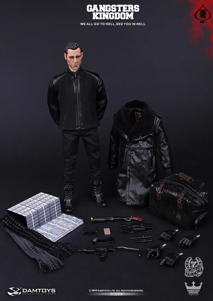 DAMTOYS 1/6 масштаб экшн фигура модель игрушки гангстеры Королевство Лопата 7 Гарри 12 ''Рисунок Модель игрушка для коллекции, подарок