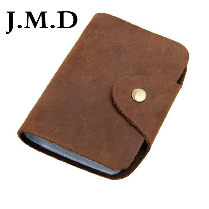 J.M.D Новинка 2018 года Высокое качество 100% из натуральной коровьей кожи унисекс Crazy