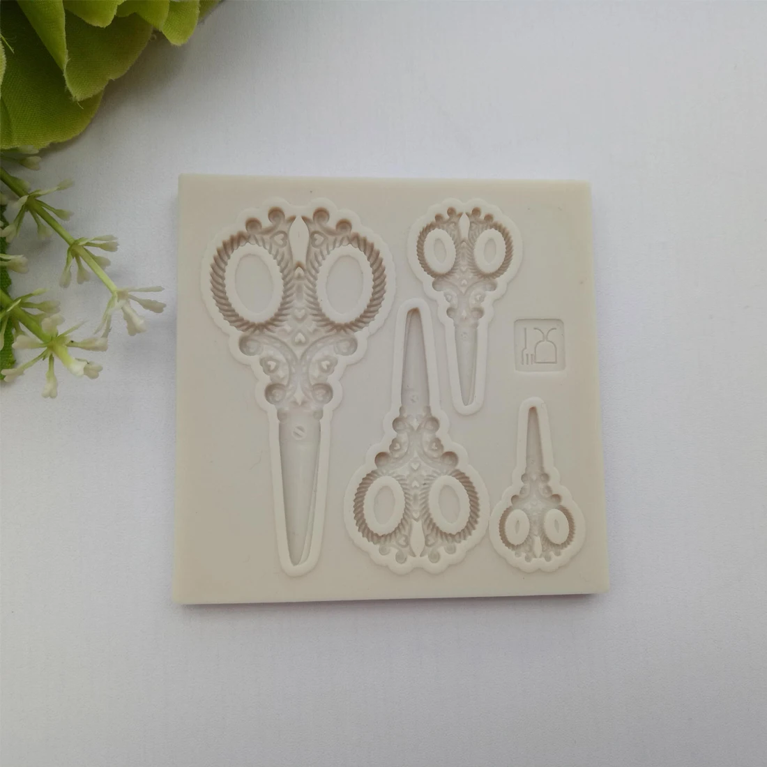 Подарочная форма для торта Sugarcraft ножницы силиконовая помадка украшения