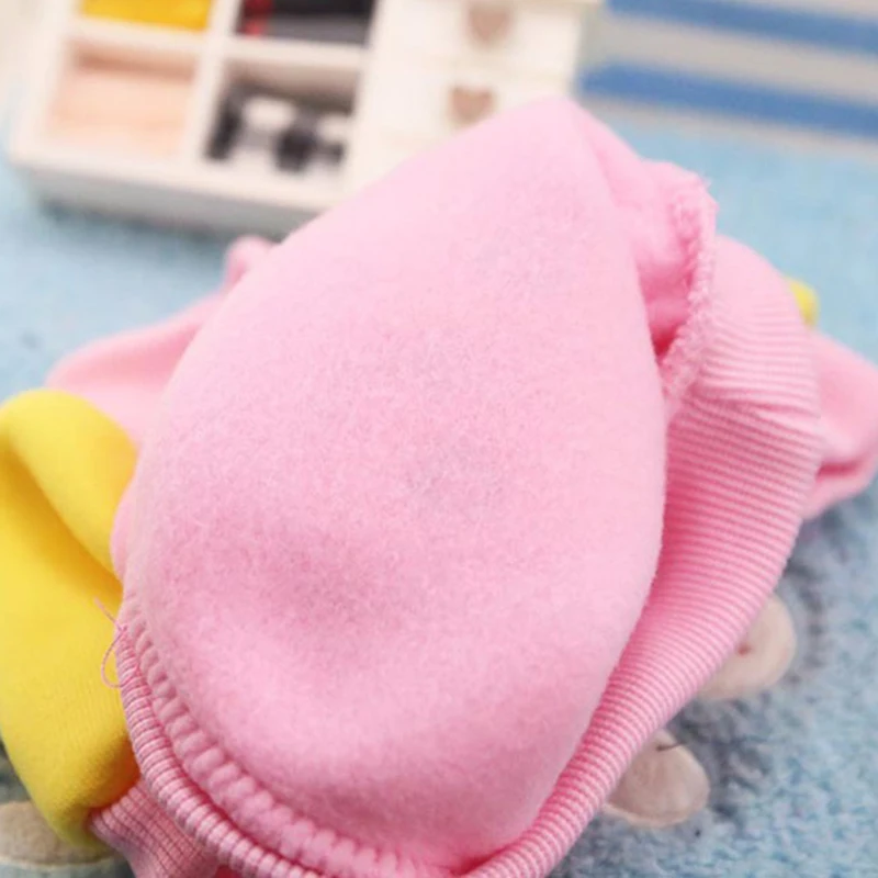 Толстовка с капюшоном для домашних питомцев пальто зимняя одежда маленьких