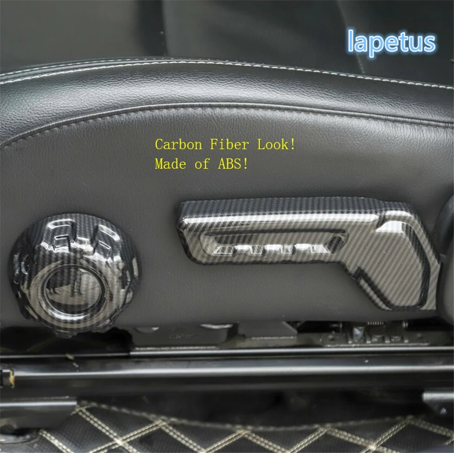 

Lapetus Colorful Seat Adjustment Memory Button Switch Decoration Frame Cover Trim 2 Pcs ABS Fit For Jeep Wrangler JL 2018 - 2020
