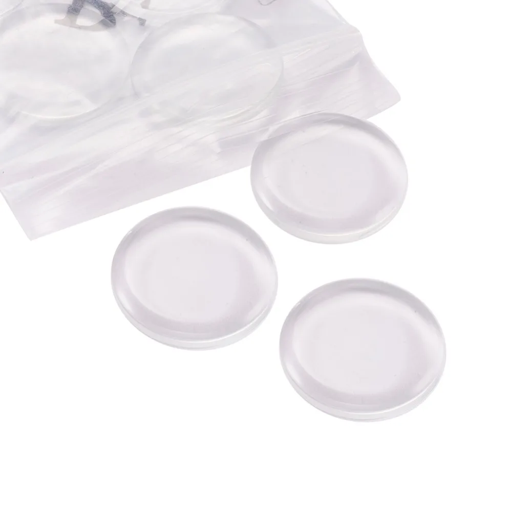 

200pcs 25MM Clear Magnifying Glass Cabochons for DIY Jewelry Accessories, Flat Round Cameo Settings, 25mm, 4.5mm