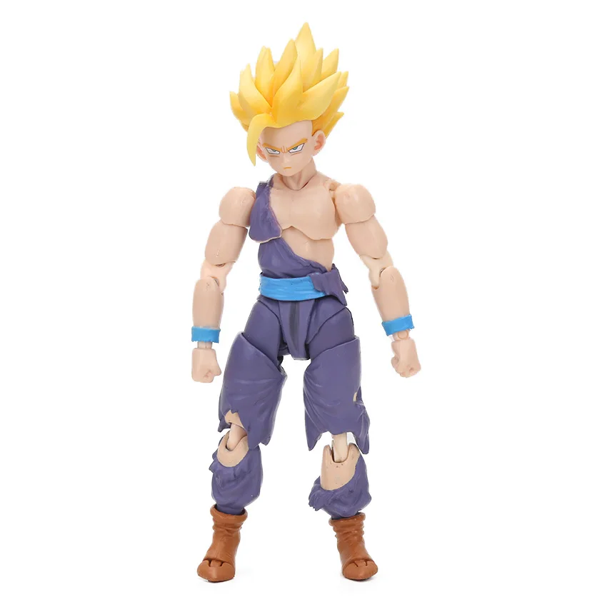 Фигурка Супер Saiyan Гохан Гоку Vegetto шорты «Вегета» пикколо фигурка Dragon Ball Z игрушки Фигурки Коллекционная модель куклы