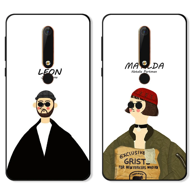 Модный милый мультяшный чехол для Nokia 6 1 мягкие силиконовые чехлы Nokia6.1 задняя