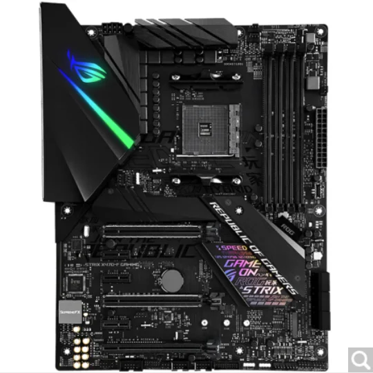 Игровая плата ASUS ROG STRIX X470-F GAMING AM4 Sonic Radar