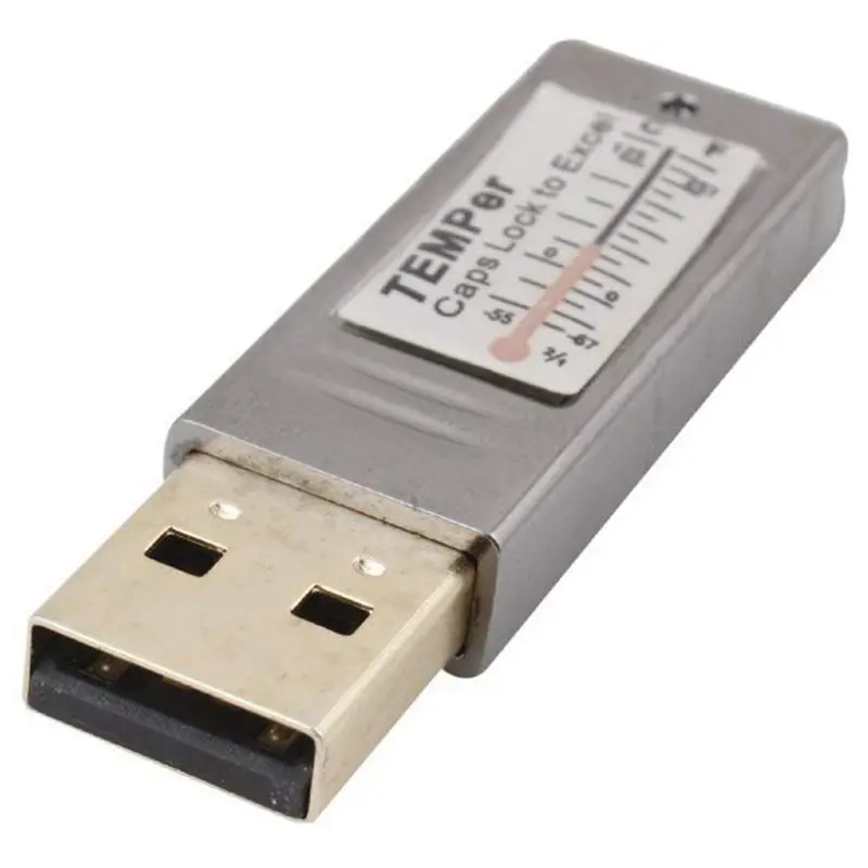 USB термометр для ПК ноутбуков мониторинг окружающей среды Температурный датчик