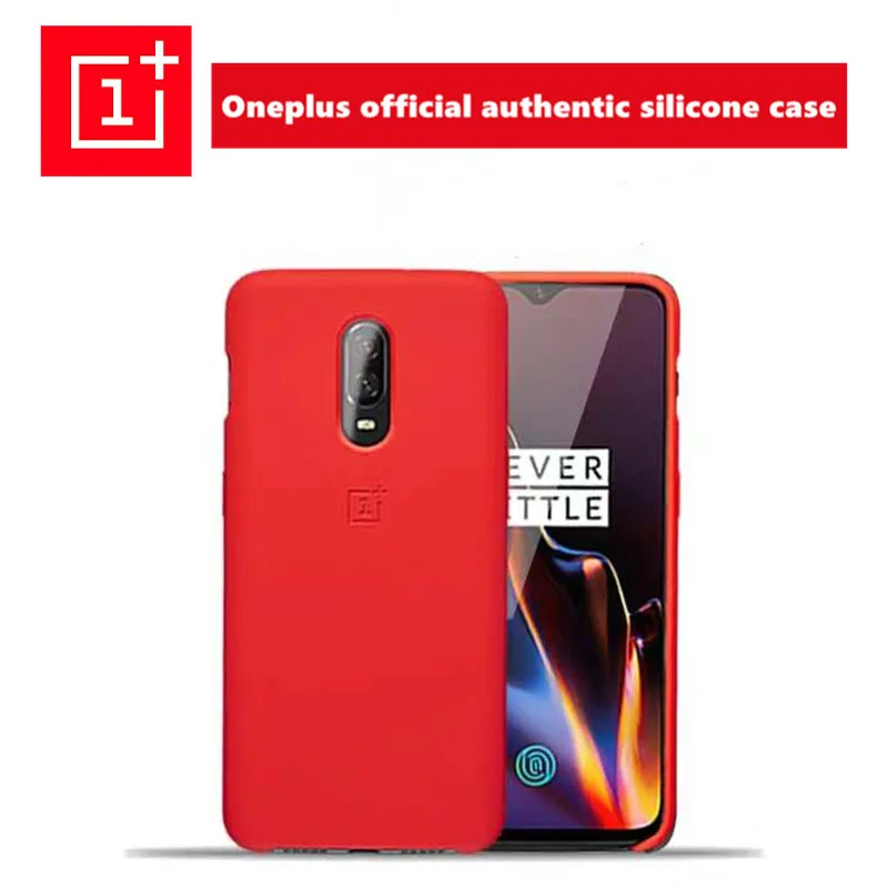 Oneplus 6T чехол оригинальный 100% официальный мягкий силиконовый защитный задняя