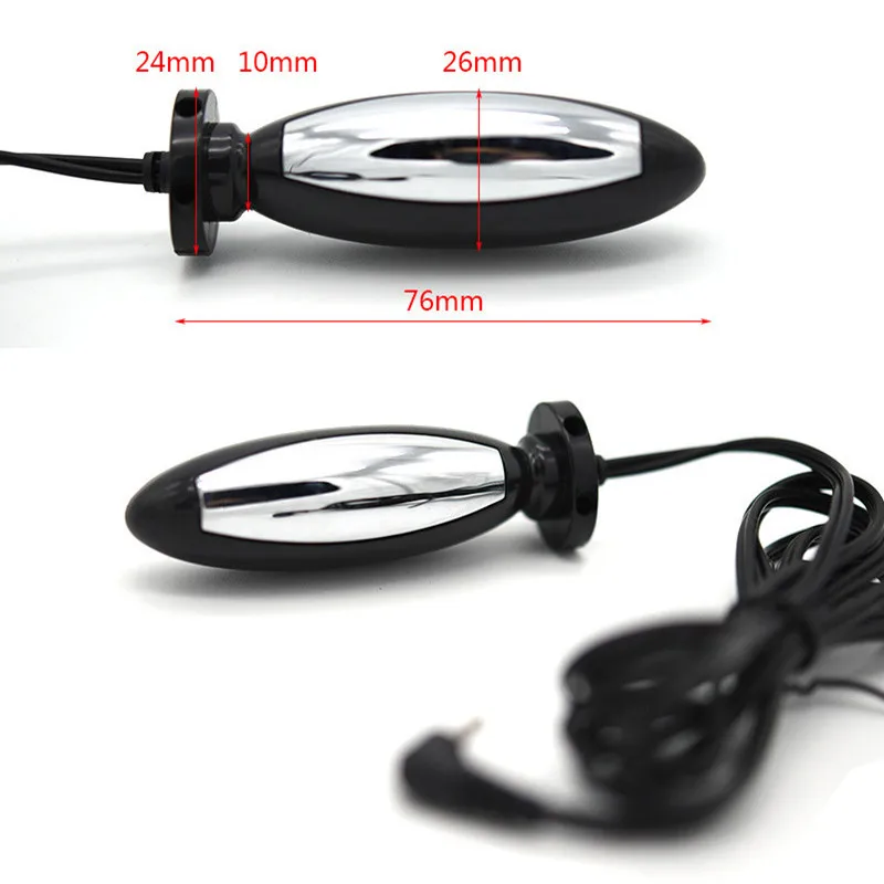 Проигрыватель начального уровня Электрический шок маленькая Анальная пробка и