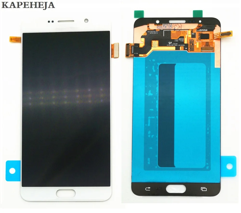Супер AMOLED ЖК-дисплей для samsung Galaxy Note 5 N920 N920C N920V N920F N9200 ЖК-дисплей кодирующий преобразователь сенсорного экрана в сборе