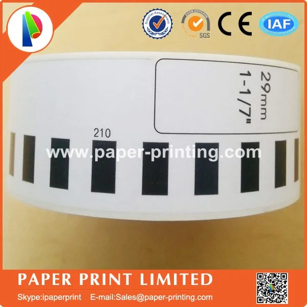 Ярлыки совместимые с Brother 90 X рулонов фотоярлыки 2 многоразовыми картриджами 29 мм x