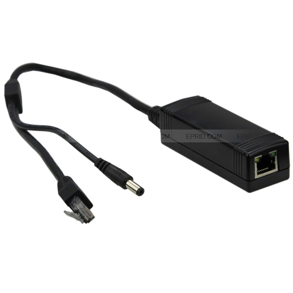 Power over Ethernet кабель Сплиттер PoE Adapter IEEE802.3at 12V DC для IP камеры|adapter cable|adapter 12v dcadapter dc |