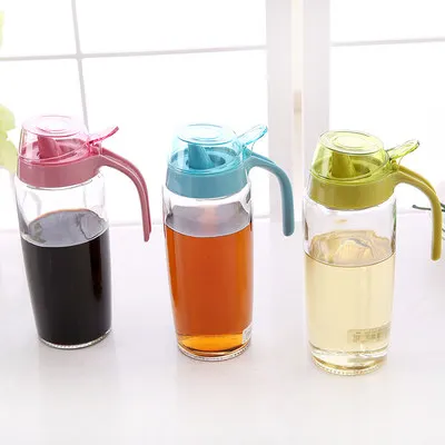 Большая Бытовая стеклянная бутылка для масленки 500 мл кухонные принадлежности