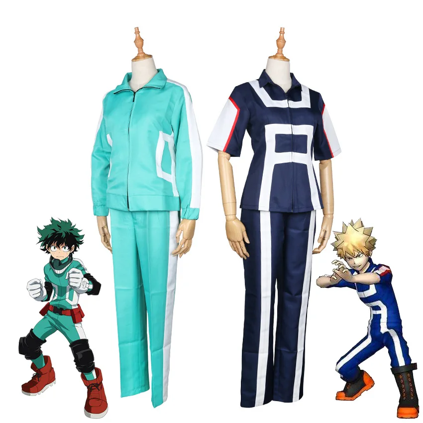 Академия OCHACO URARAKA Midoriya Izuku Bakugou костюм кацуки для косплея asuitсаю Yaoyorozu Momo школьная
