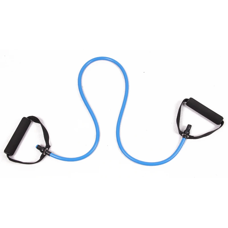 Короткие синие резисторы для тренировок в тренажерном зале латексные спортивное