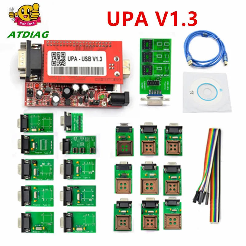 

USB-программатор UPA V1.3 для версии главного блока на продажу, USB-адаптер UPA, ECU чип, тюнинг UPA-USB UPA USB 1,3