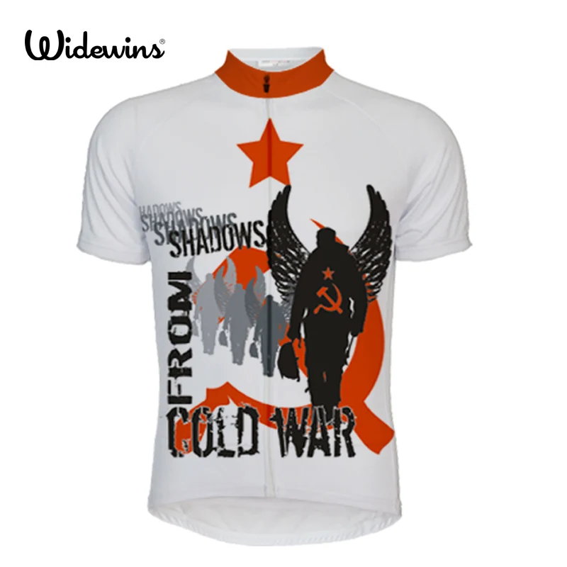 Одежда для велоспорта с коротким рукавом и золотыми войнами одежда Джерси