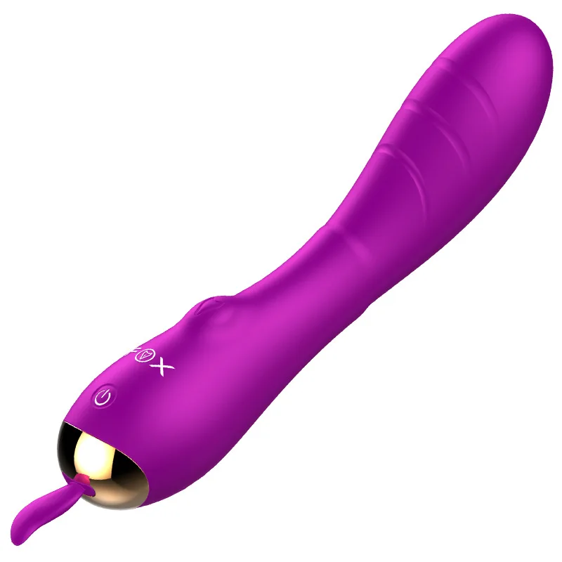 Лиса USB Перезаряжаемый 10 скоростной фаллоимитатор вибратор G Spot Вибраторы для