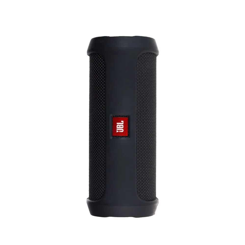2 в 1 PU Жесткий чехол для хранения на молнии + Мягкий силиконовый JBL Flip 4 Bluetooth