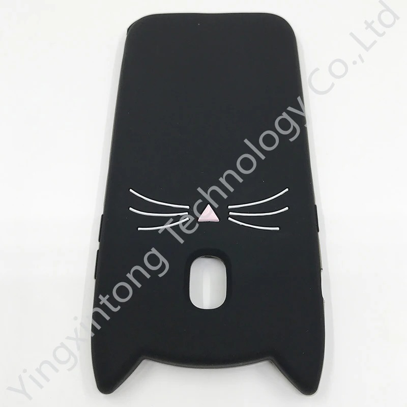 Милый 3D чехол для телефона с усами котом Samsung Galaxy J3 J5 J7 A7 A3 A5 2016 2017 2015 мягкий