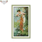 Набор для вышивки крестом Joy Sunday, красавицы у реки R551, 14CT, 11CT