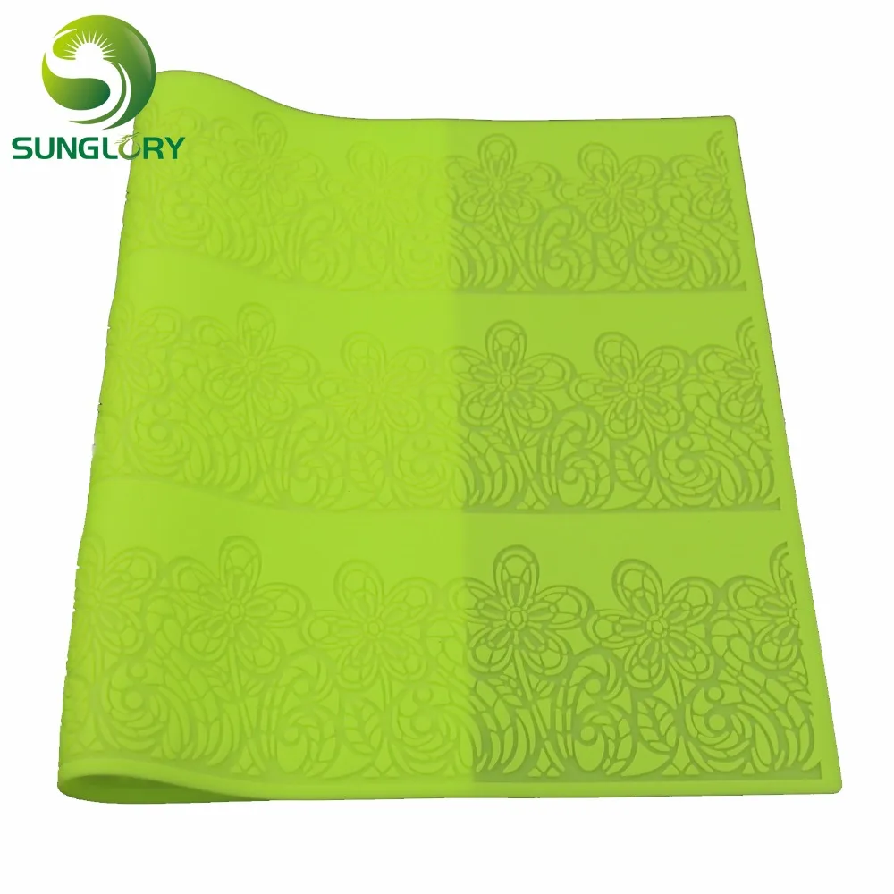 Силиконовый коврик для выпечки с цветочным рисунком|tools for cakes|fondant cake decorating toolscake
