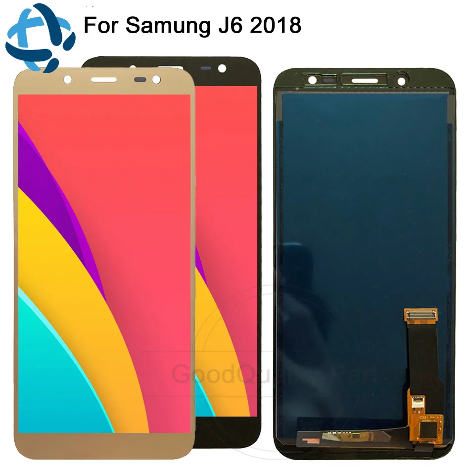 100% протестированный для Samsung Galaxy J6 J600 2018 ЖК дисплей сенсорный экран J600F J600F/DS J600G/DS