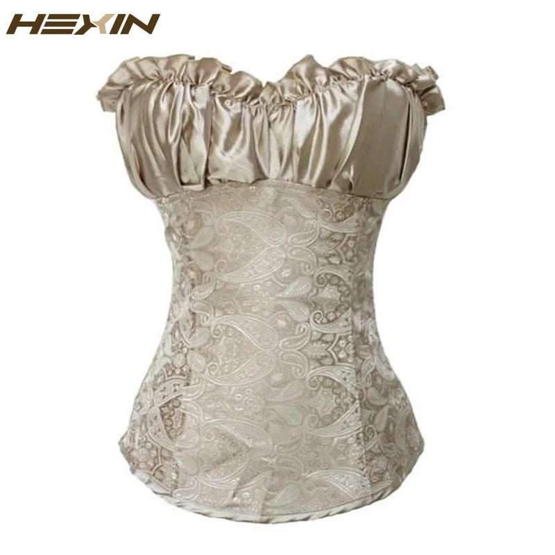 Корсет и бюстье HEXIN Renaissance корсет в стиле стимпанк на шнуровке молнии для