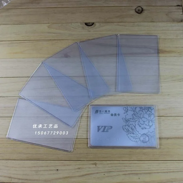 

Bank card case id cards set transparent cover magnetic card case testificate card case ps sets customize q