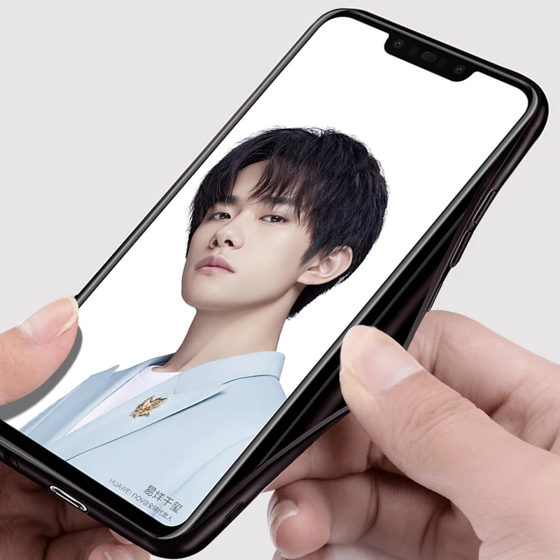Для huawei nova 3 чехол-накладка nova 3 задняя крышка силиконовый край ударопрочный тканевый чехол для телефона capas MOFi для huawei nova 3 Чехол