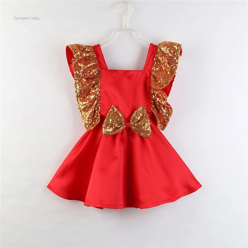 2019 Spring Summer New Baby princess kid dress elegant for girls Special Occasion Wedding Flower Girl Tutu Dress Toddler | Детская