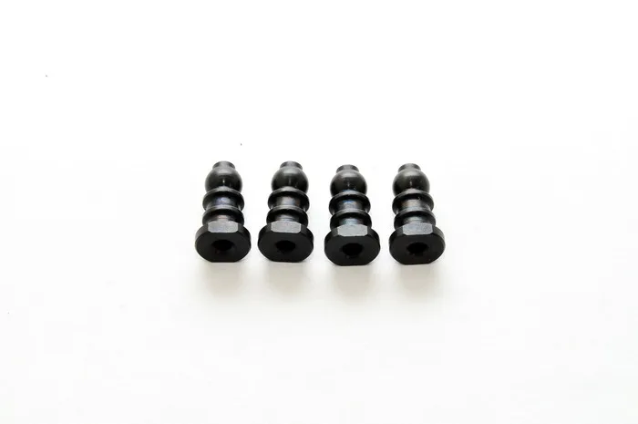 OFNA/HOBAO RACING 89107 SHOCK STEEL BALL END 6 8 мм 4 шт. для гипер 1/8 MT Бесплатная доставка|ball end|hobao hyper |