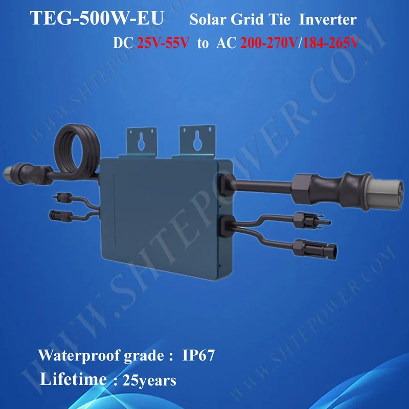 500 Вт dc 22 55v водонепроницаемый инвертор солнечный микро инвертор|inverter plasma|inverter