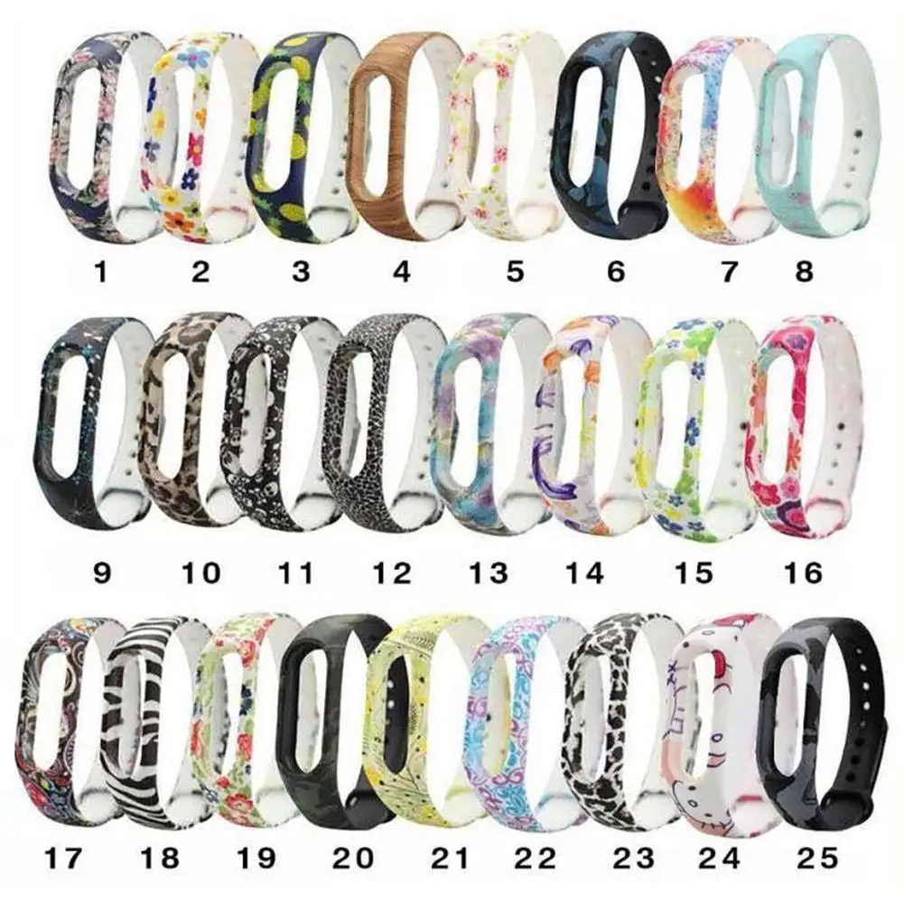Новый Альтернативный цветной браслет ремешок для часов Miband 2 Xiaomi Mi Band Смарт