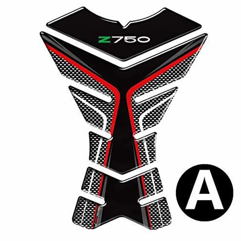 3D бак мотоцикла Pad Защитная Наклейка Наклейки чехол для Kawasaki Z750 Z750R Танк все