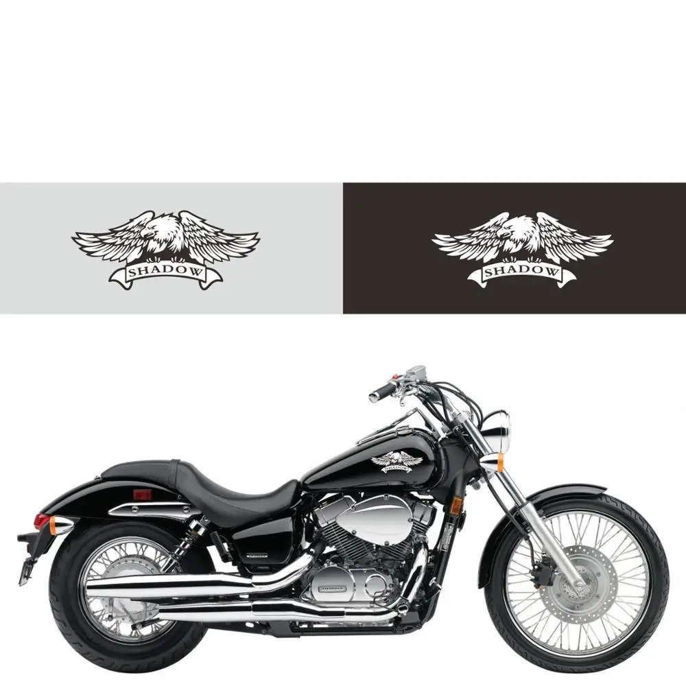 Виниловая наклейка с логотипом Eagle наклейки на топливный бак для Honda Shadow NV400 VLX600