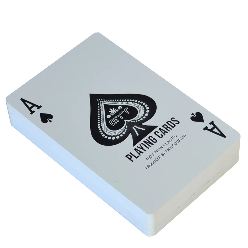 Новый шаблон баккара Пластик Водонепроницаемый игры карты Texas Hold'em Poker