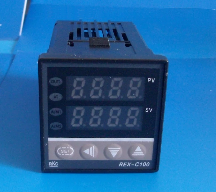 ПИД-регулятор температуры RKC REX C100FK02-V * цифровой контроллер AC100-240V регулятор |