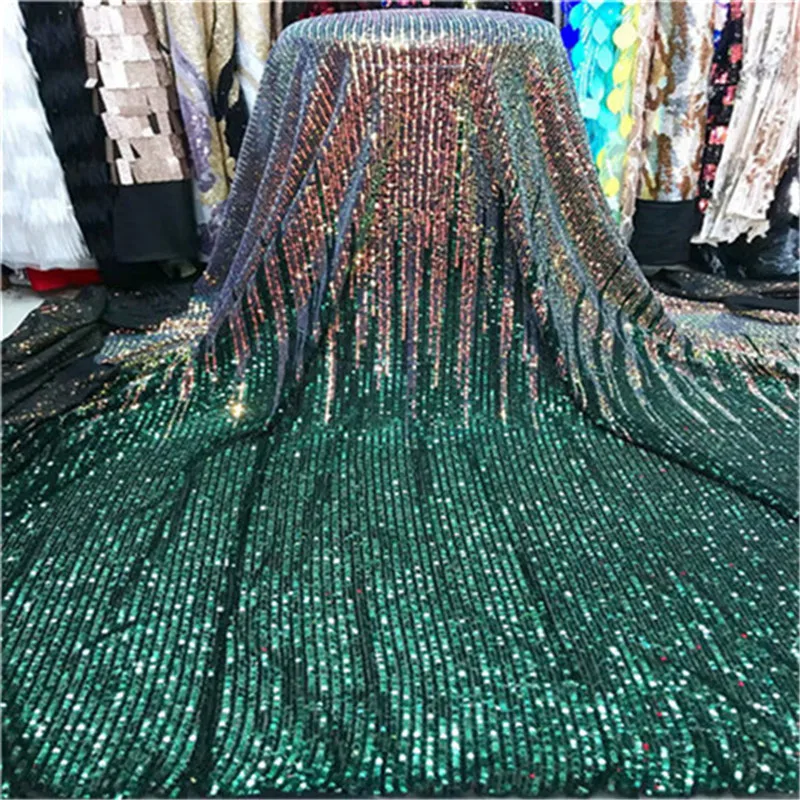 2019 новый дизайн африканская кружевная ткань для свадебного платья высокая